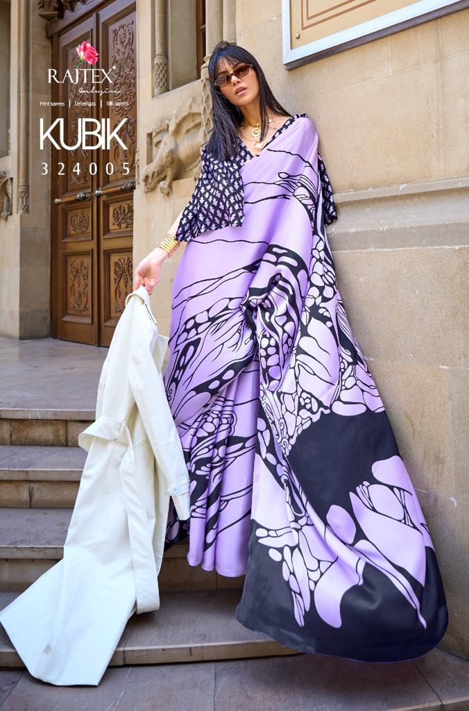 Kubik By Rajtex Printes Saree Catalog